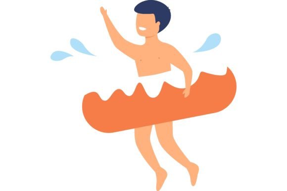 Download Happy Kids Swimming in Pool. Children in - Happy kids Collection